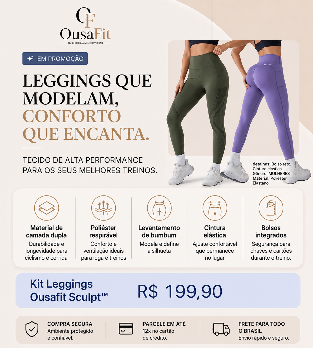 Legging OusaFit Elevate™