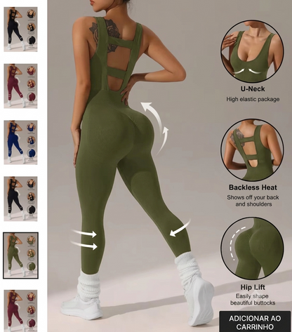 Macacão fitnes