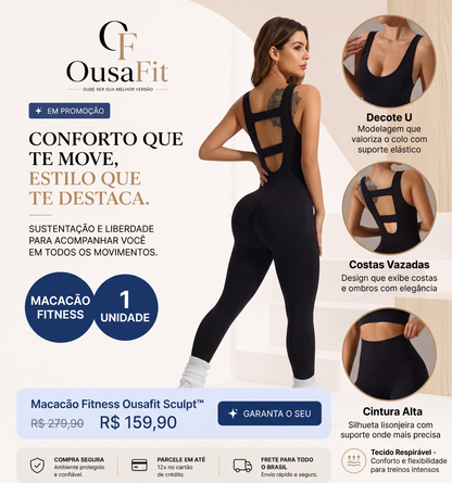 Macacão fitnes